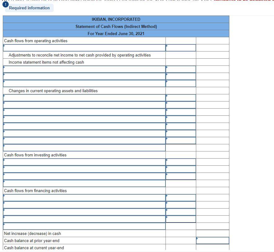 Solved Exercise 12-12 (algo) Indirect: Preparing Statement 