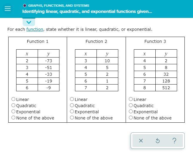 algebra-1-8-6-comparing-linear-quadratic-or-exponential-functions-youtube