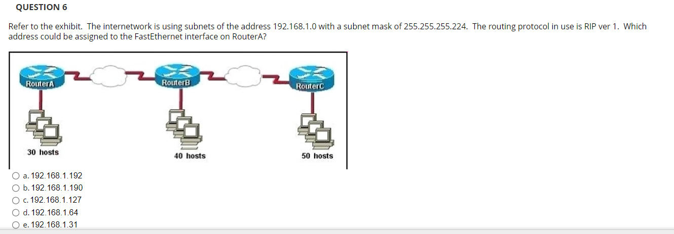 Solved Refer to the exhibit. The internetwork is using | Chegg.com