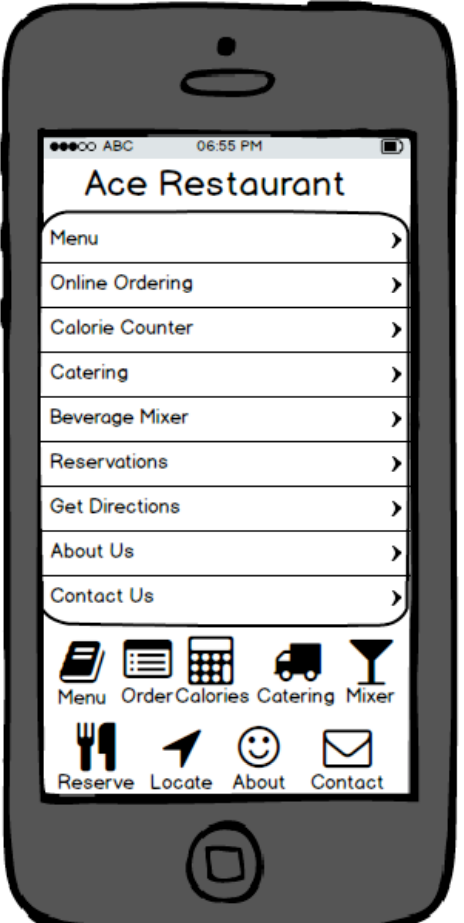 The Mixer Restaurant Menu