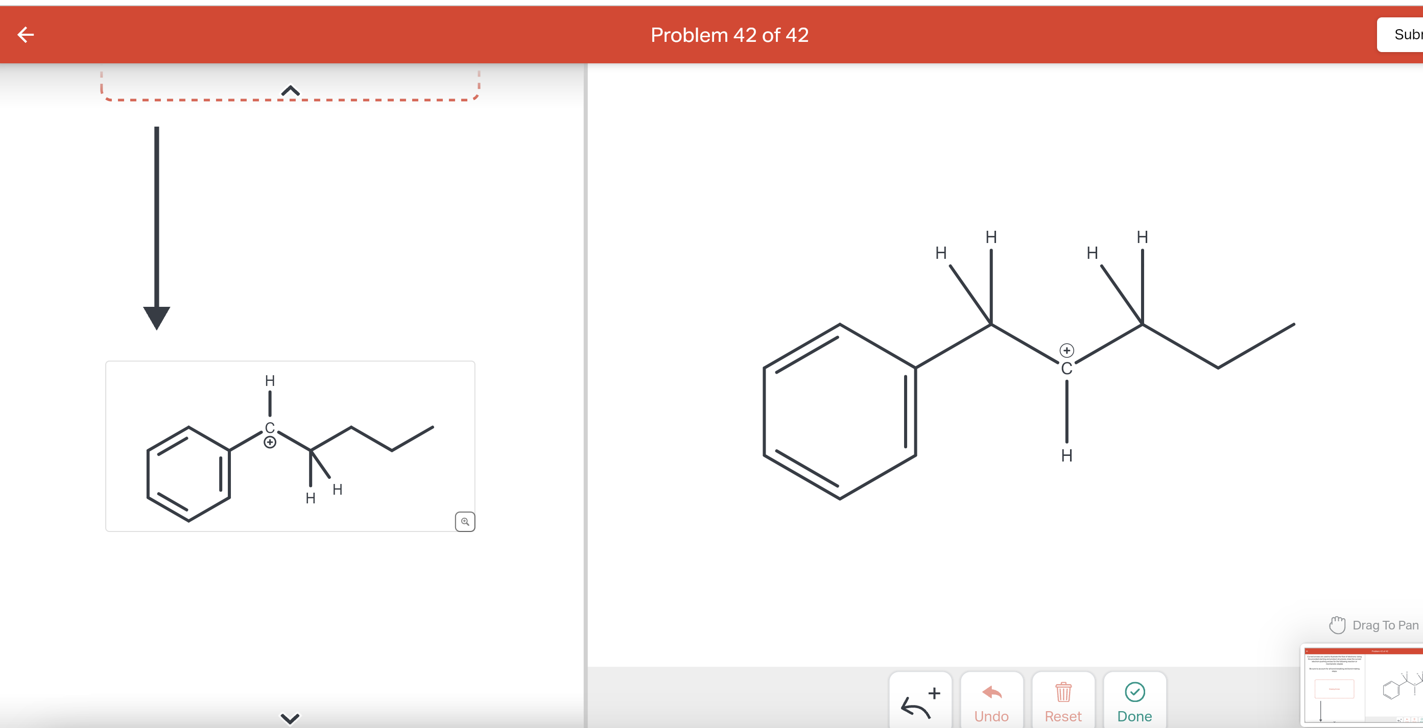 Solved Problem 42 of 42 Problem 42 of 42 Curved arrows | Chegg.com