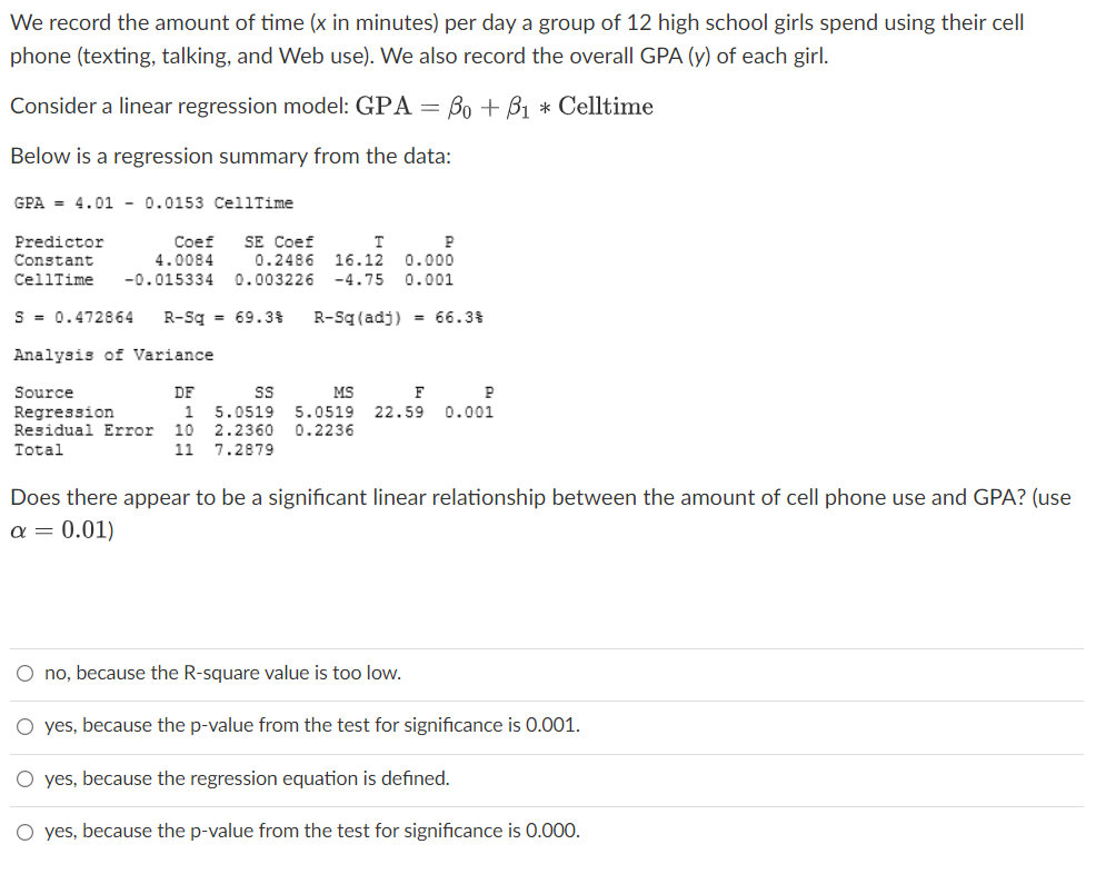 Solved We Record The Amount Of Time ( X In Minutes) Per Day 