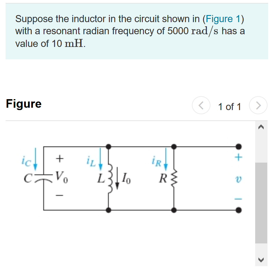 Solved Suppose The Inductor In The Circuit Shown In (Figure | Chegg.com