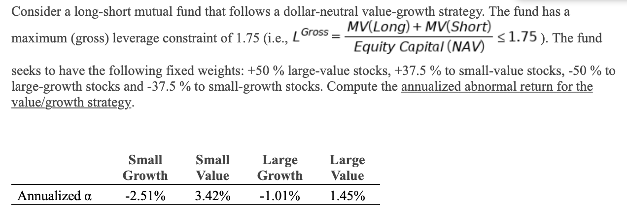 consider-a-long-short-mutual-fund-that-follows-a-chegg