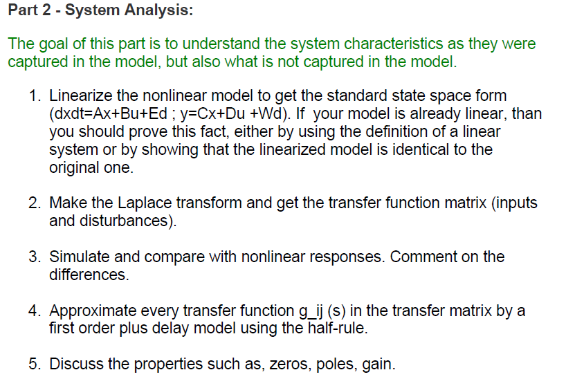 Solved 1 Process description Figure 1 shows a sketch of a | Chegg.com