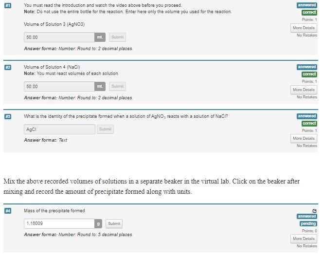 Solved #1 You must read the introduction and watch the video | Chegg.com