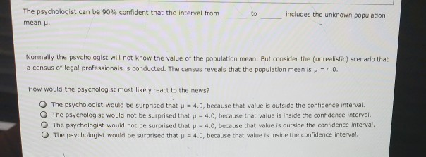 Solved 9. A confidence interval for estimating the mean Aa | Chegg.com
