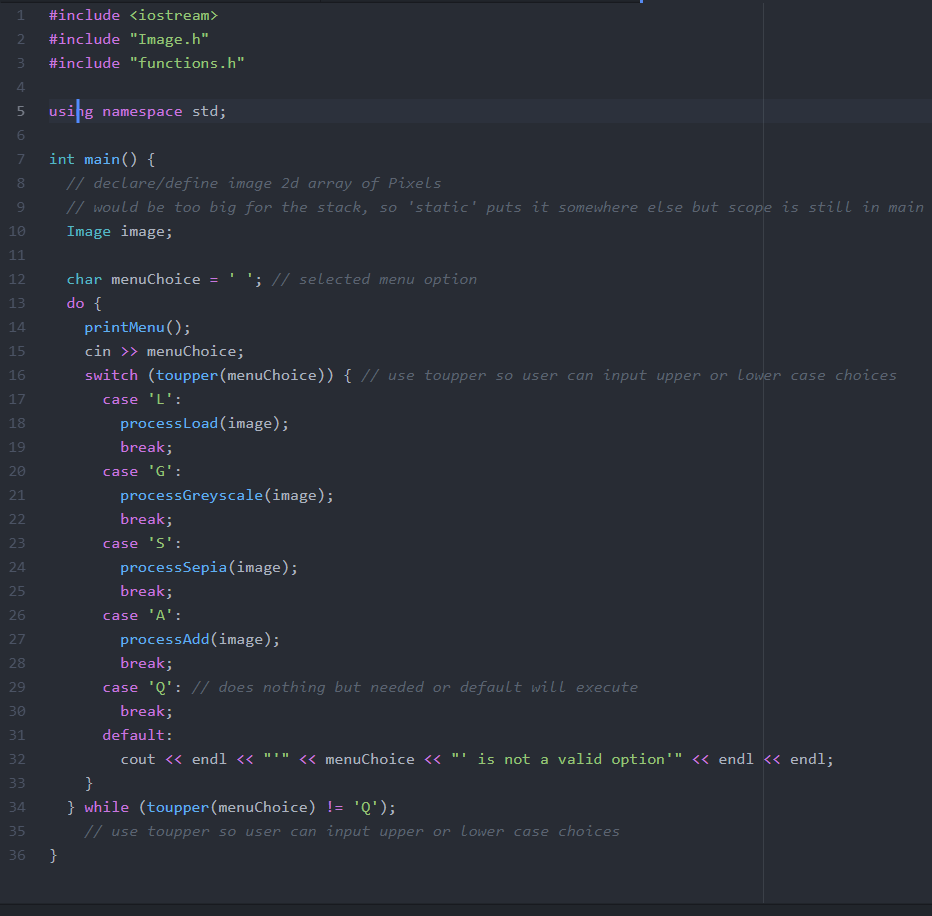 Please help! The code is in C++, all starter code is | Chegg.com