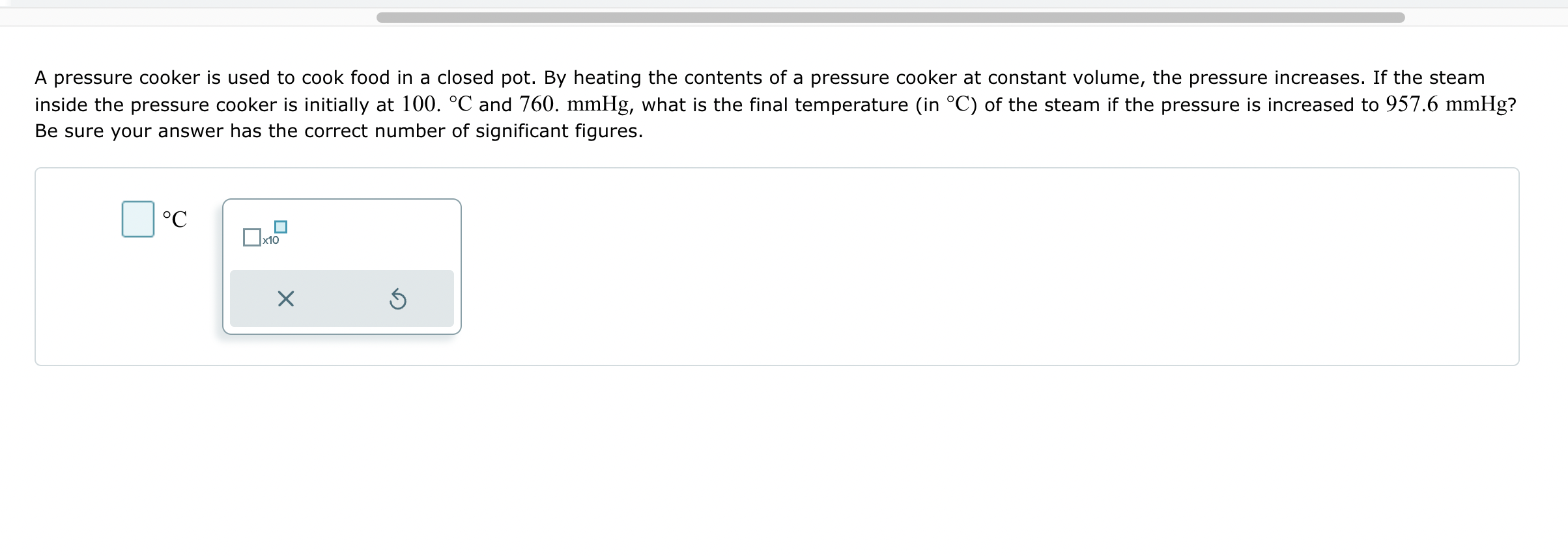 Solved A pressure cooker is used to cook food in a closed