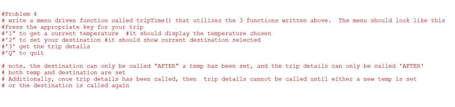 Solved Python: Problem 1 and 2 are incorrect, but I don't | Chegg.com