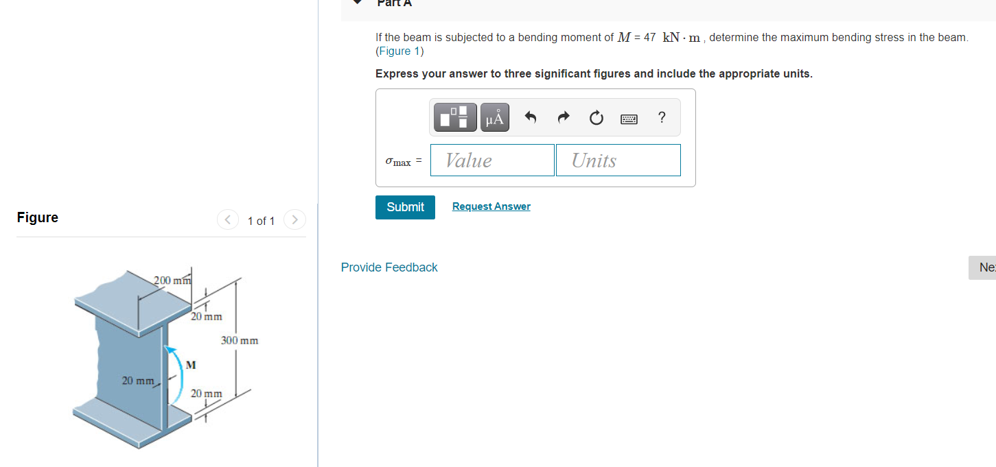 Solved If The Beam Is Subjected To A Bending Moment Of M = | Chegg.com