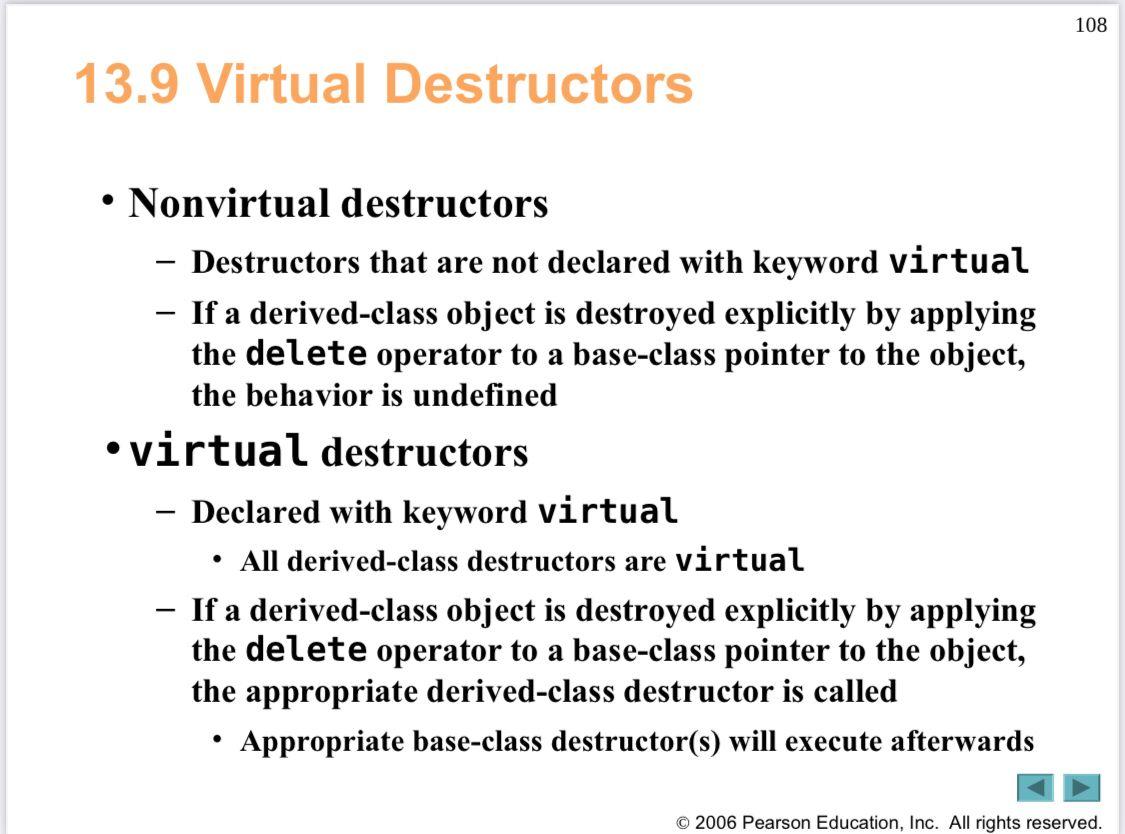 has virtual functions but non-virtual destructor? 2