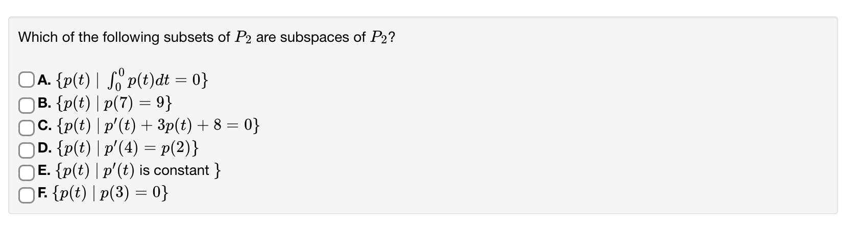 Solved ***LINEAR ALGEBRA*** Please Try To Answer All The | Chegg.com