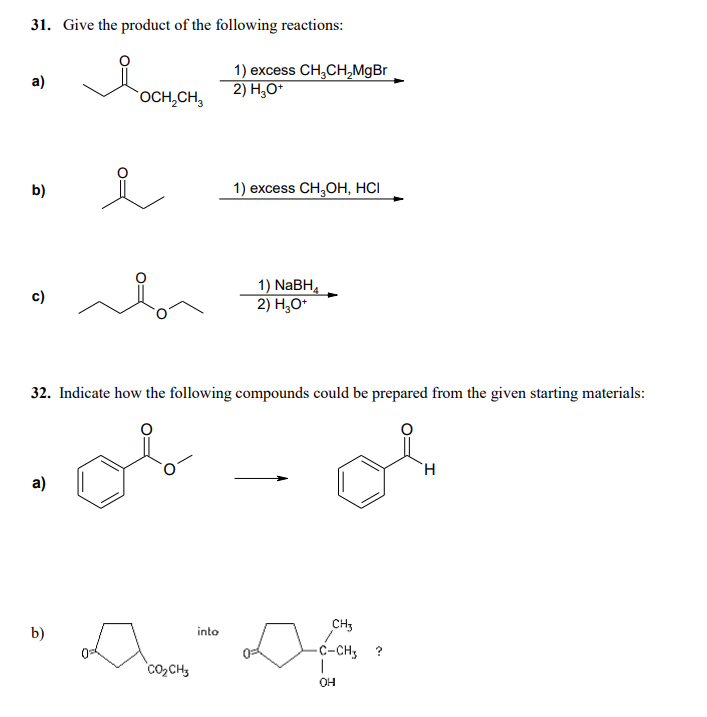 Solved 2. Dissolving Benzaldehyde In Methyl Alcohol 