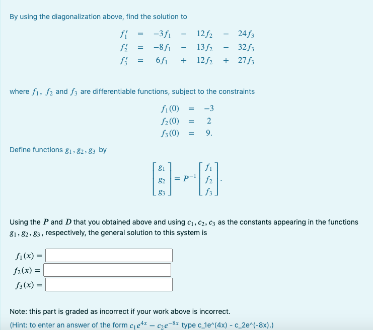 Solved 9. Given functions f1,f2,g1,g2 such that