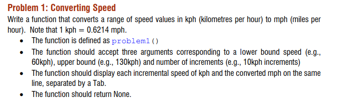 1 kph in outlet mph