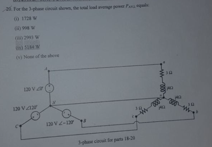 3 Phase Circuit Examples