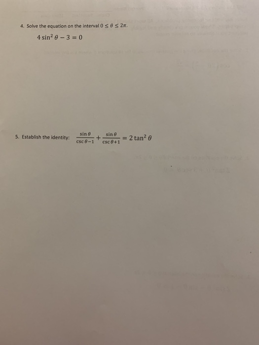 Solved Solve each of the following problems. All work should | Chegg.com