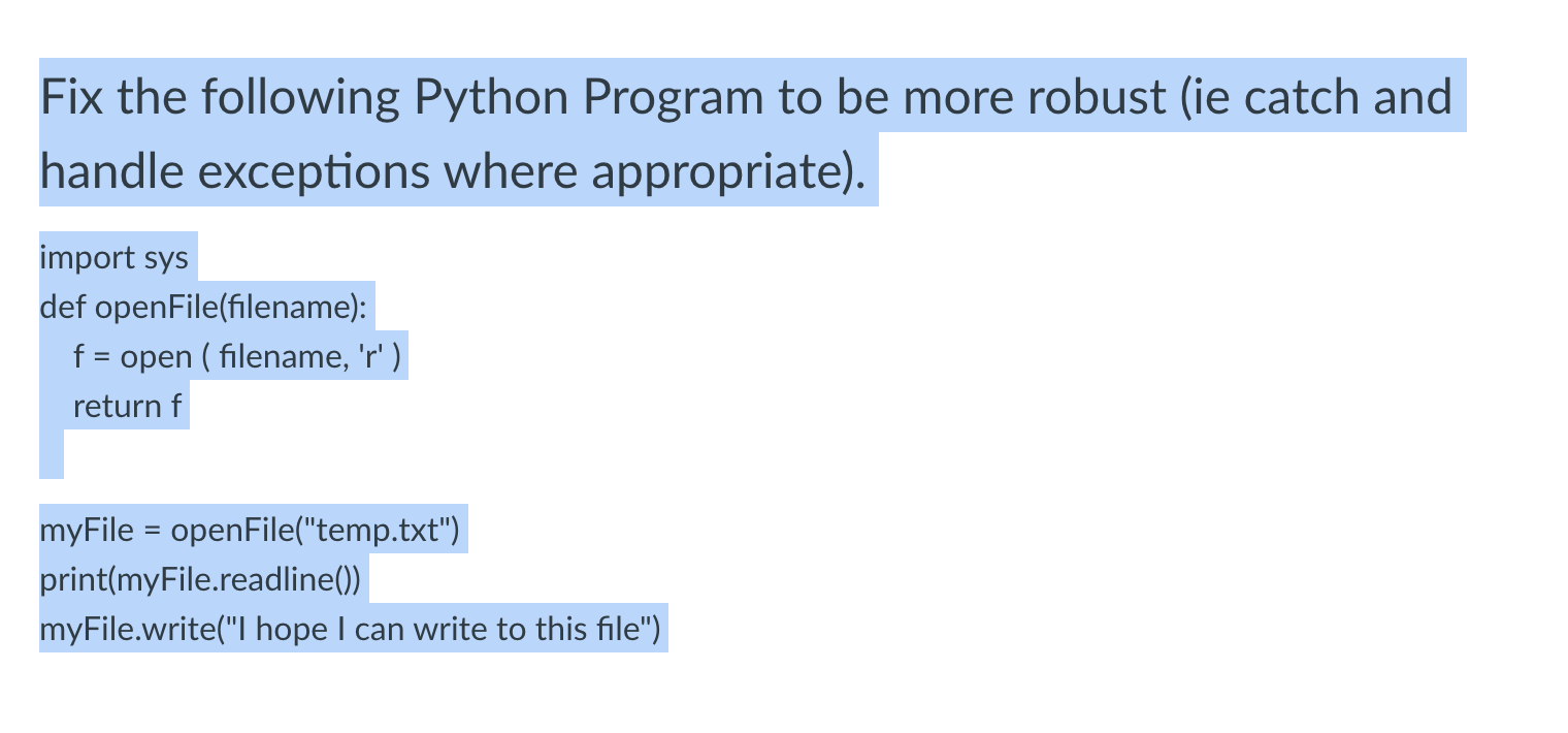 Exception and File Handling in Python, by preciousvictory