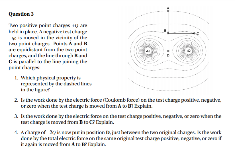 solved-two-positive-point-charges-q-are-held-in-place-a-chegg