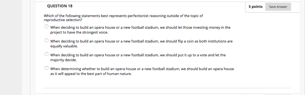 Solved QUESTION 18 5 points Save Answer Which of the | Chegg.com