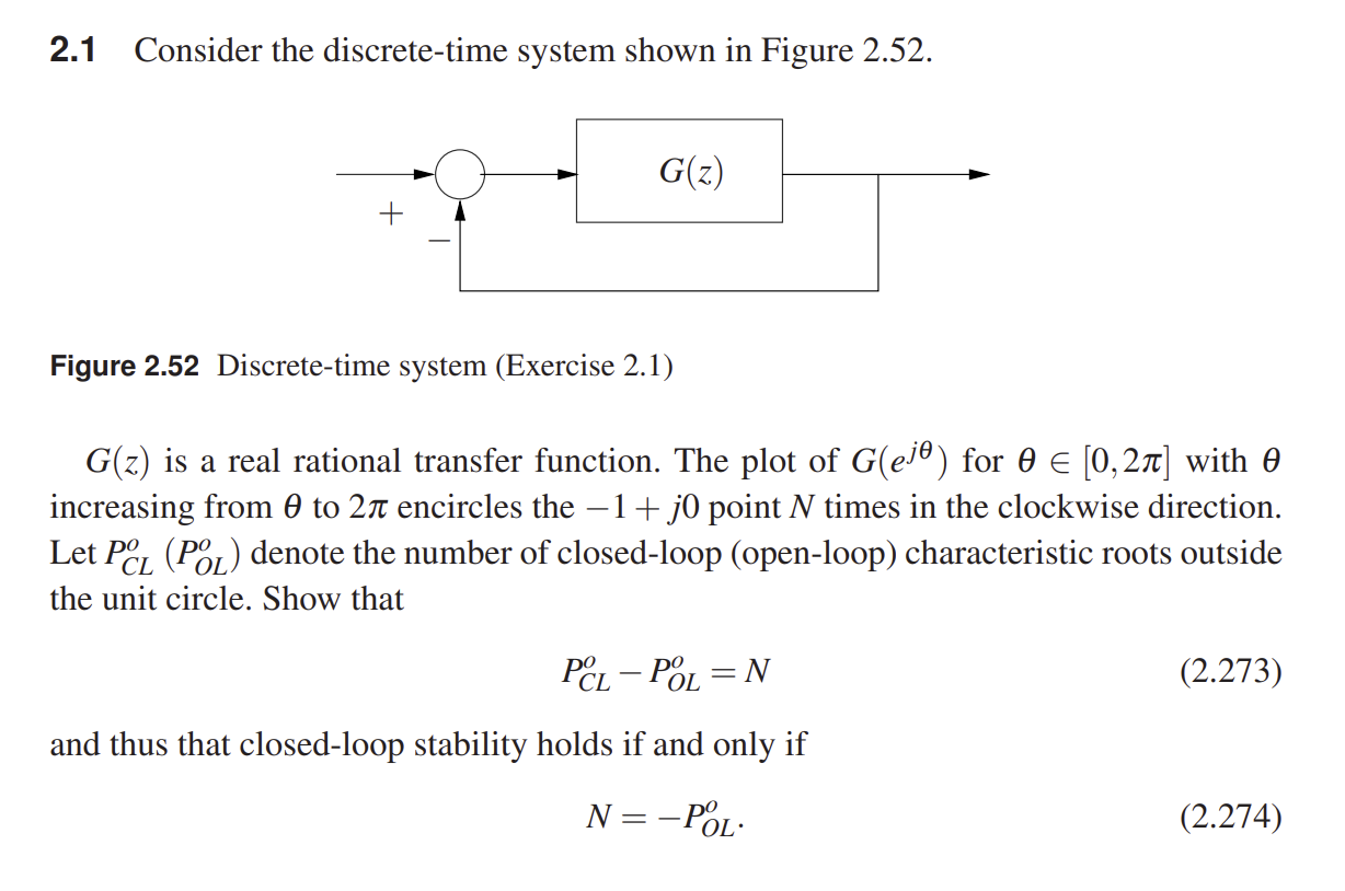 Solved 2.1 Consider the discrete-time system shown in Figure | Chegg.com