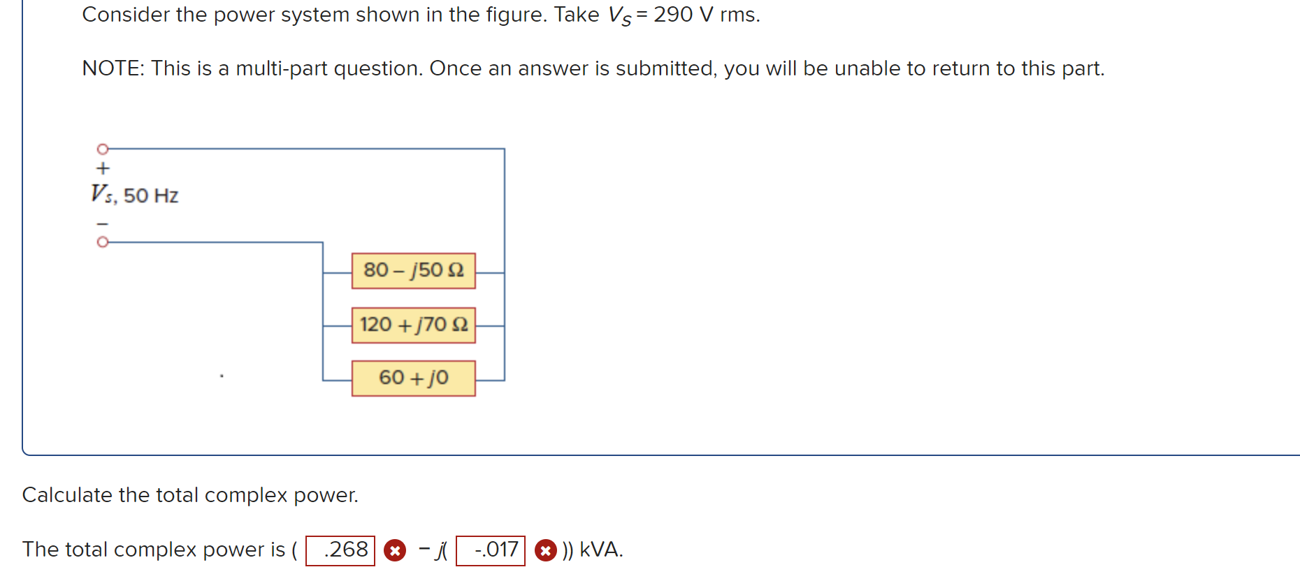 Solved Consider the power system shown in the figure. Take | Chegg.com