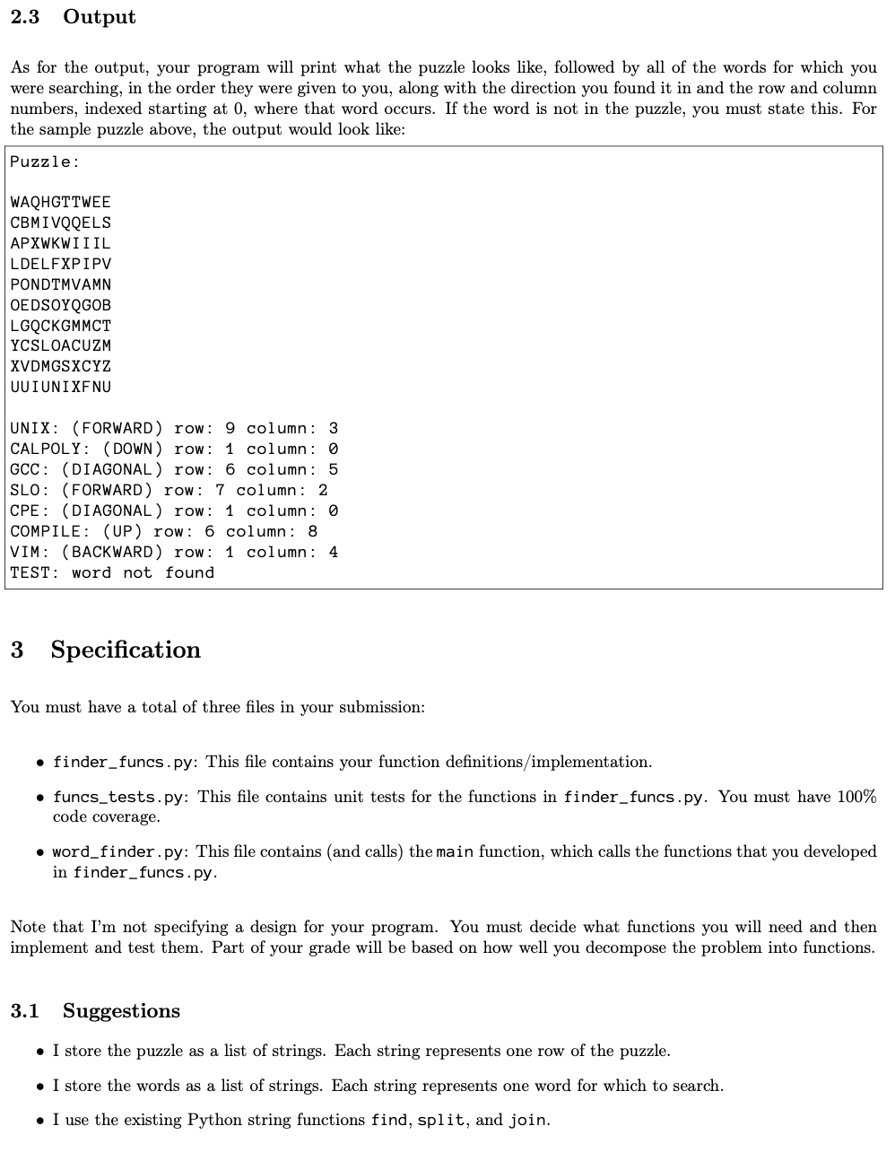 Solved I Have A Basic Design For My Program, But I Need | Chegg.com