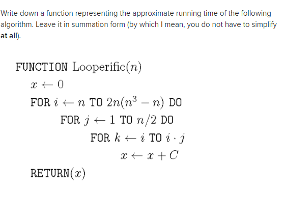 Solved Write down a function representing the approximate | Chegg.com