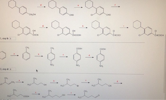 Solved For Each Of The Reaction Schemes Depicted Below, | Chegg.com