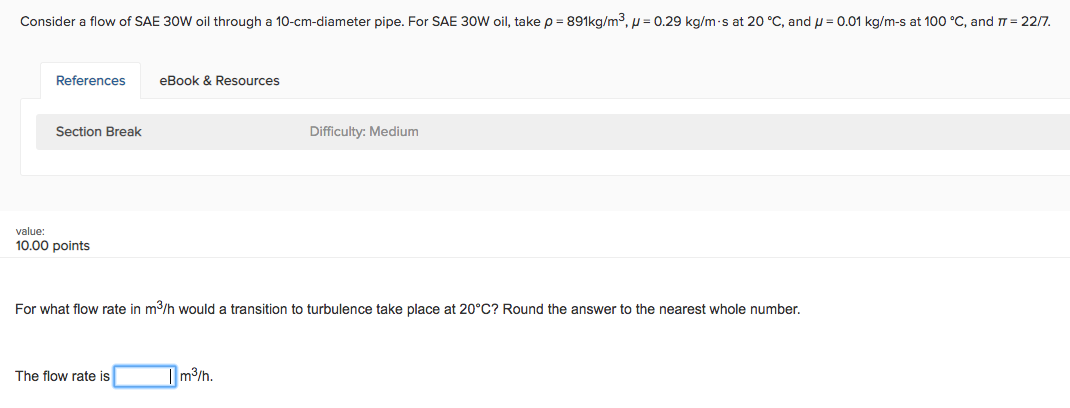 Solved A Keystone Pipeline With An ID Of 32 Inches Has A Chegg