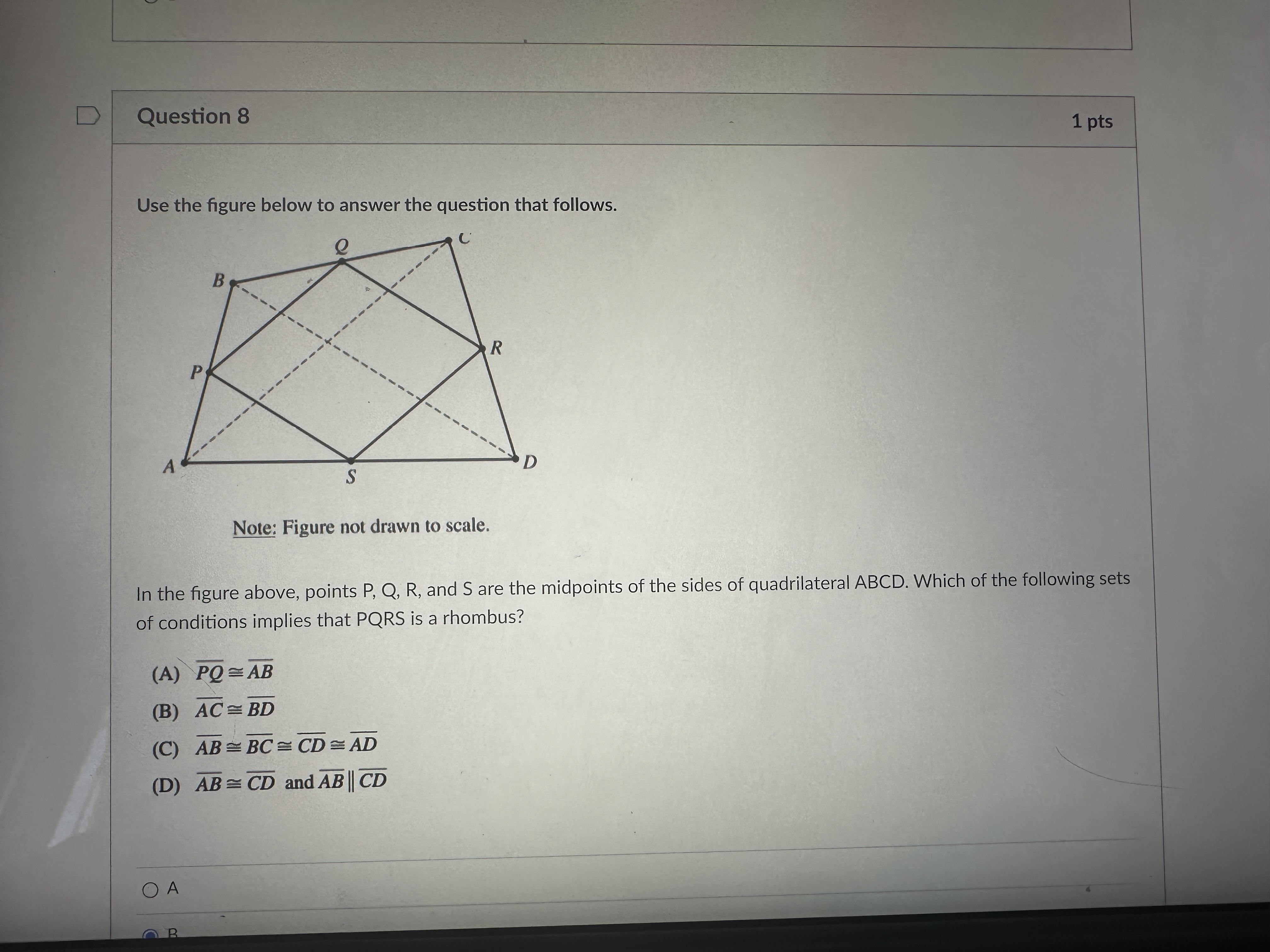 Solved Question 81 ﻿ptsUse the figure below to answer the | Chegg.com