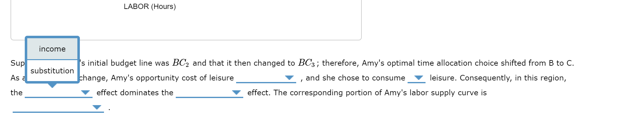Solved 11. The backward-sloping labor supply curve Amy has | Chegg.com