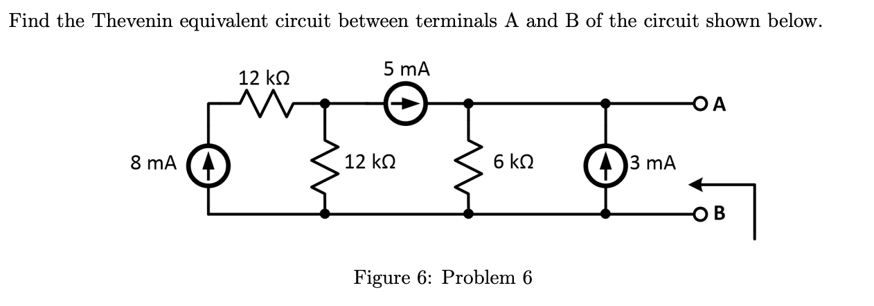 Solved Find The Thevenin Equivalent Circuit Between | Chegg.com