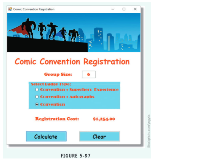 Solved Case 2 - Comic Convention Design a Windows Classic | Chegg.com