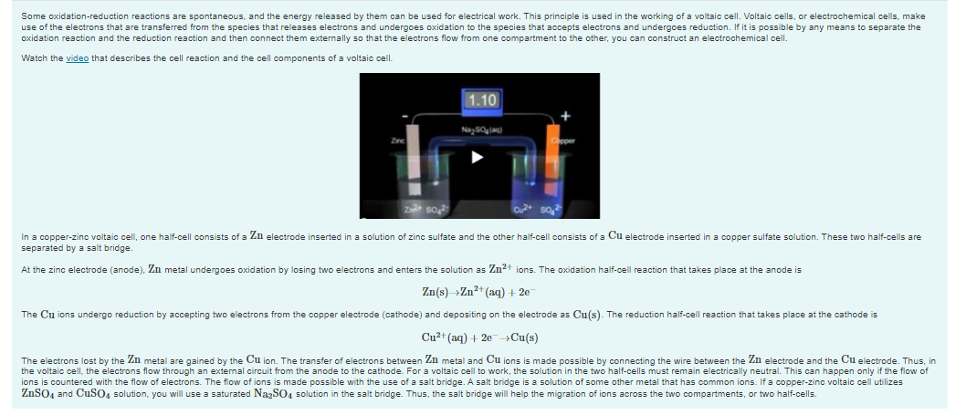 some-oxidation-reduction-reactions-are-spontaneous-chegg