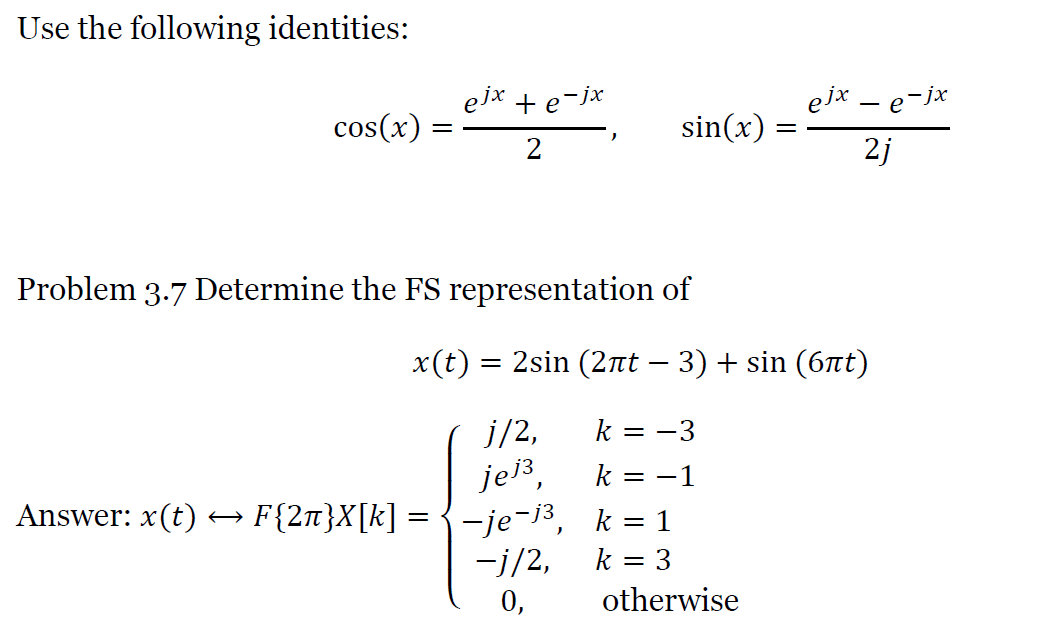 Solved From the book of Haykin, S., & Van Veen, B. (2003): | Chegg.com