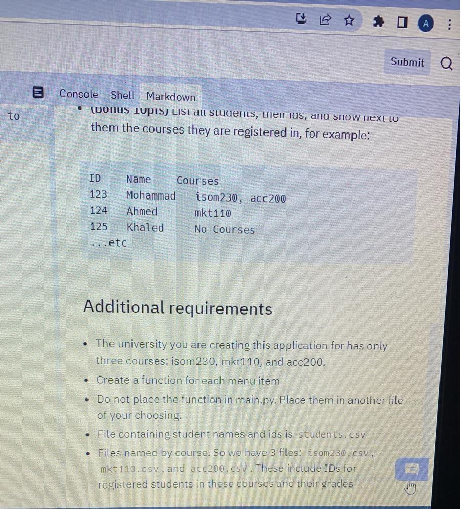 Solved typing to ☆ Note:Python language You are to create a | Chegg.com