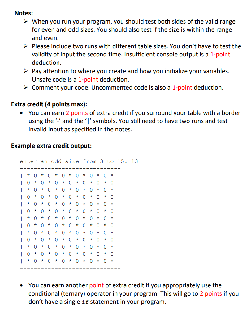 Solved Assignment 5b 9 points Write a Program Print a Chegg