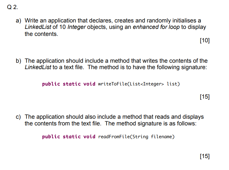 Kindly write in java please keep the code simple but | Chegg.com