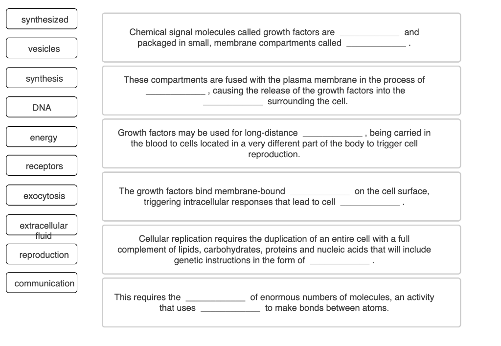 Solved synthesized and Chemical signal molecules called | Chegg.com