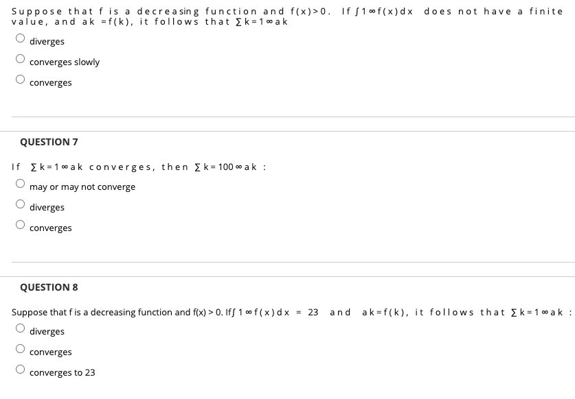 Supposethat f is a decreasing function and f(x)>0. If | Chegg.com