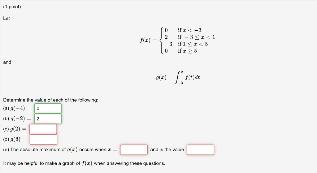 Solved 1 Point Let O J2 F X 1 3 10 If X 3 If Chegg Com Solved 1 Point Let O J2 F X 1 3 10 If X 3 If Chegg Com