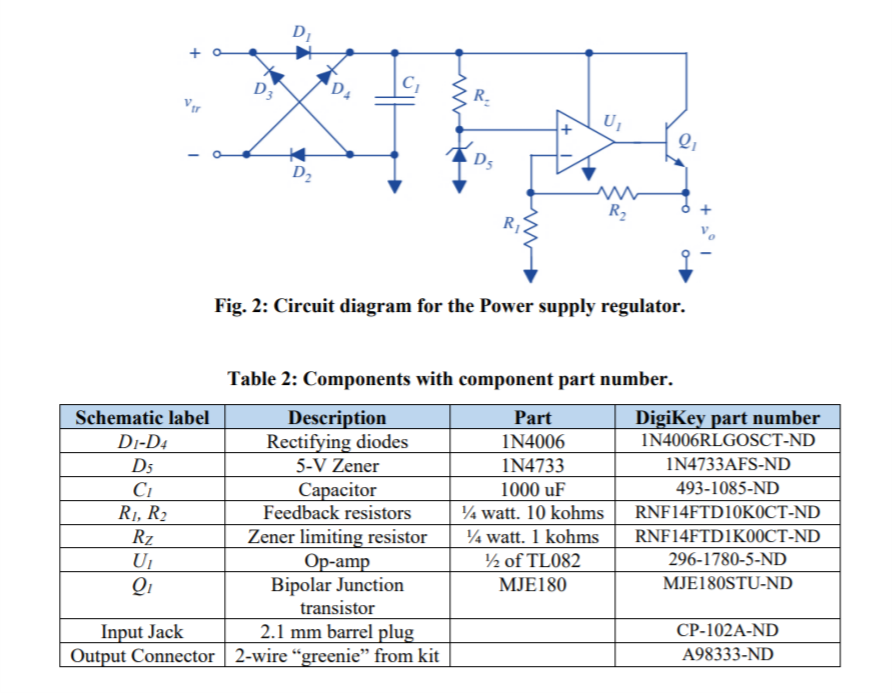 D +a D DA C Ver R. U Q 01 Ds D2 R2 W Fig. 2: Circuit | Chegg.com