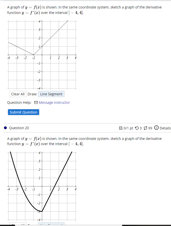 Solved A graph of y = f(x) is shown. In the same coordinate | Chegg.com
