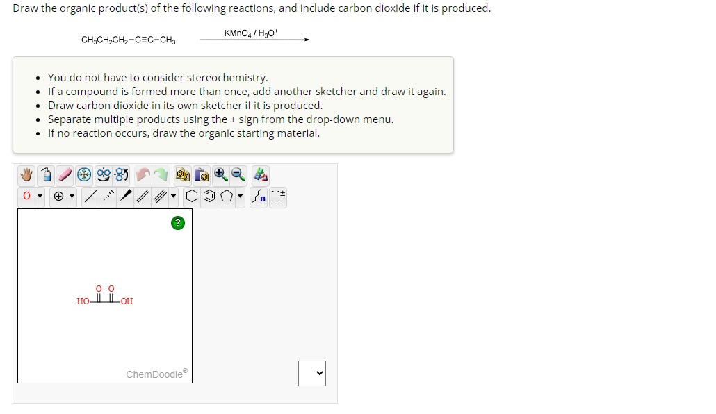 Solved not sure what im doing wrong in these. if it has two | Chegg.com
