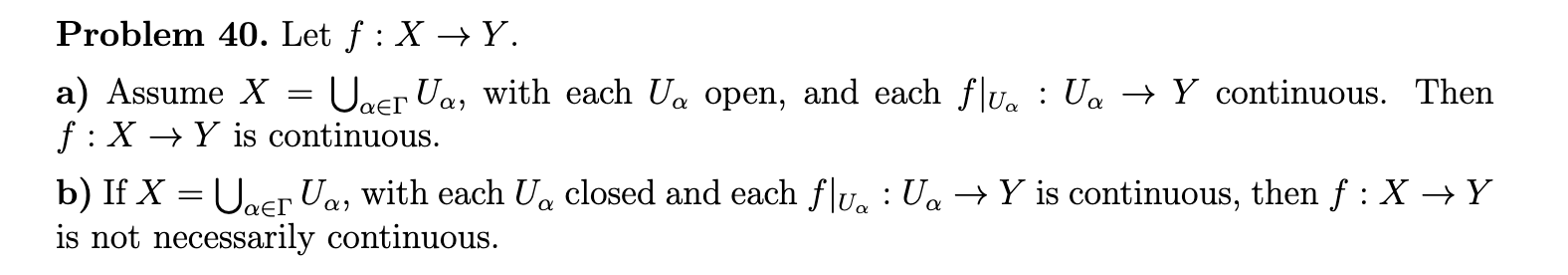 Solved Problem 40 ﻿let Fx→ya ﻿assume X∪uαinΓuα ﻿with 4386