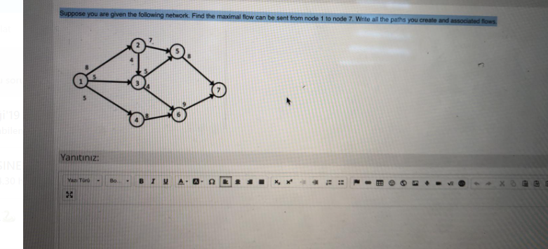 Solved Suppose You Are Given The Following Network. Find The | Chegg.com