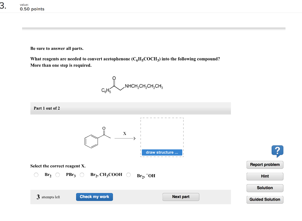 Solved Value 050 Points Be Sure To Answer All Parts What