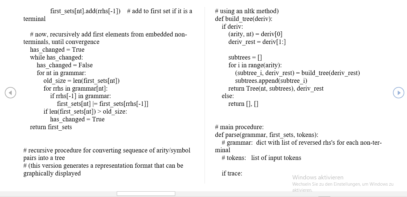 Bottom-Up Parsing Adapt the question below | Chegg.com